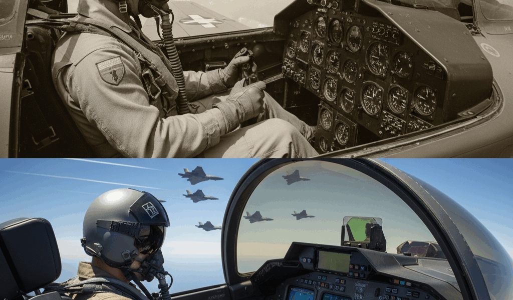 Military Pilot Training Evolution: From WWII to Modern Cockpits