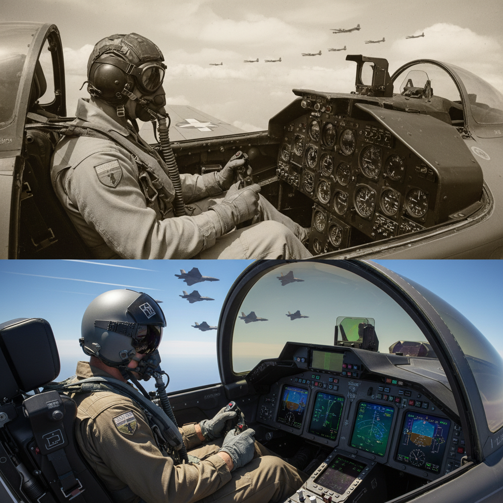 Military Pilot Training Evolution: From WWII to Modern Cockpits