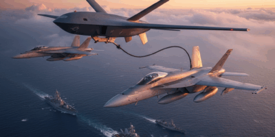 Navy Completes Unmanned Aerial Refueling Mission