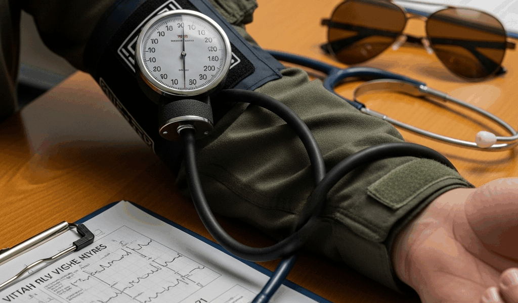 Military Pilot Blood Pressure Requirements and Waiver