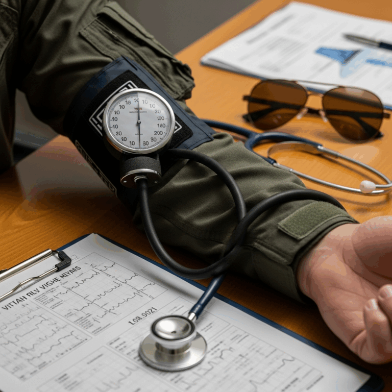 Military Pilot Blood Pressure Requirements and Waiver
