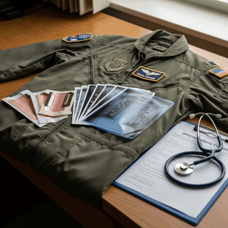 Military Pilot Dental Requirements and Disqualification