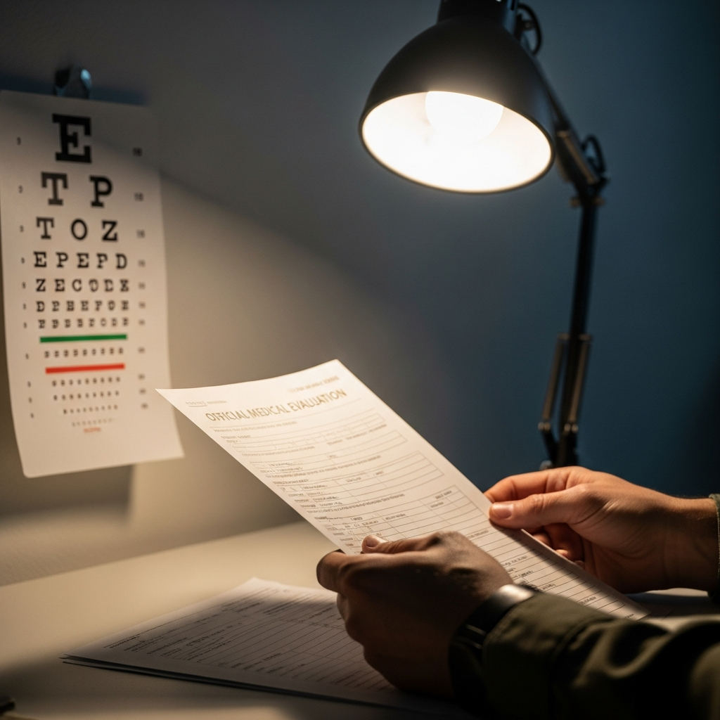 Military Pilot Depth Perception Test Failure Appeal Process